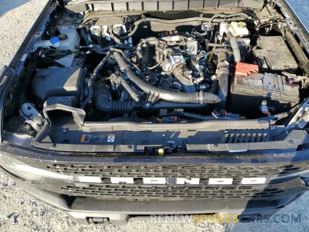 11 Photograph of a damaged car 1FMEE5DP7PLB93490 FORD BRONCO 2023