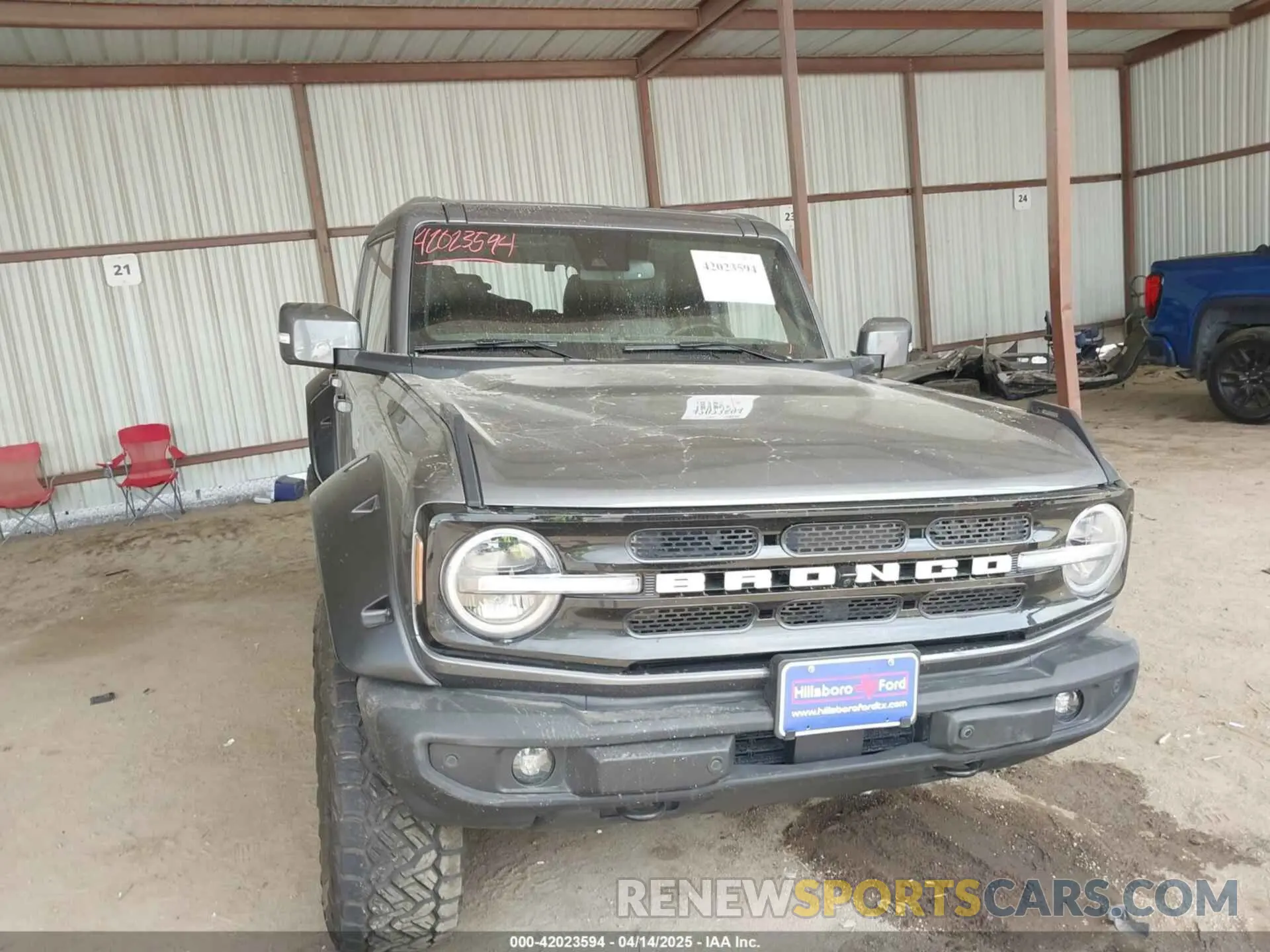 1 Photograph of a damaged car 1FMEE5DP8PLA91454 FORD BRONCO 2023