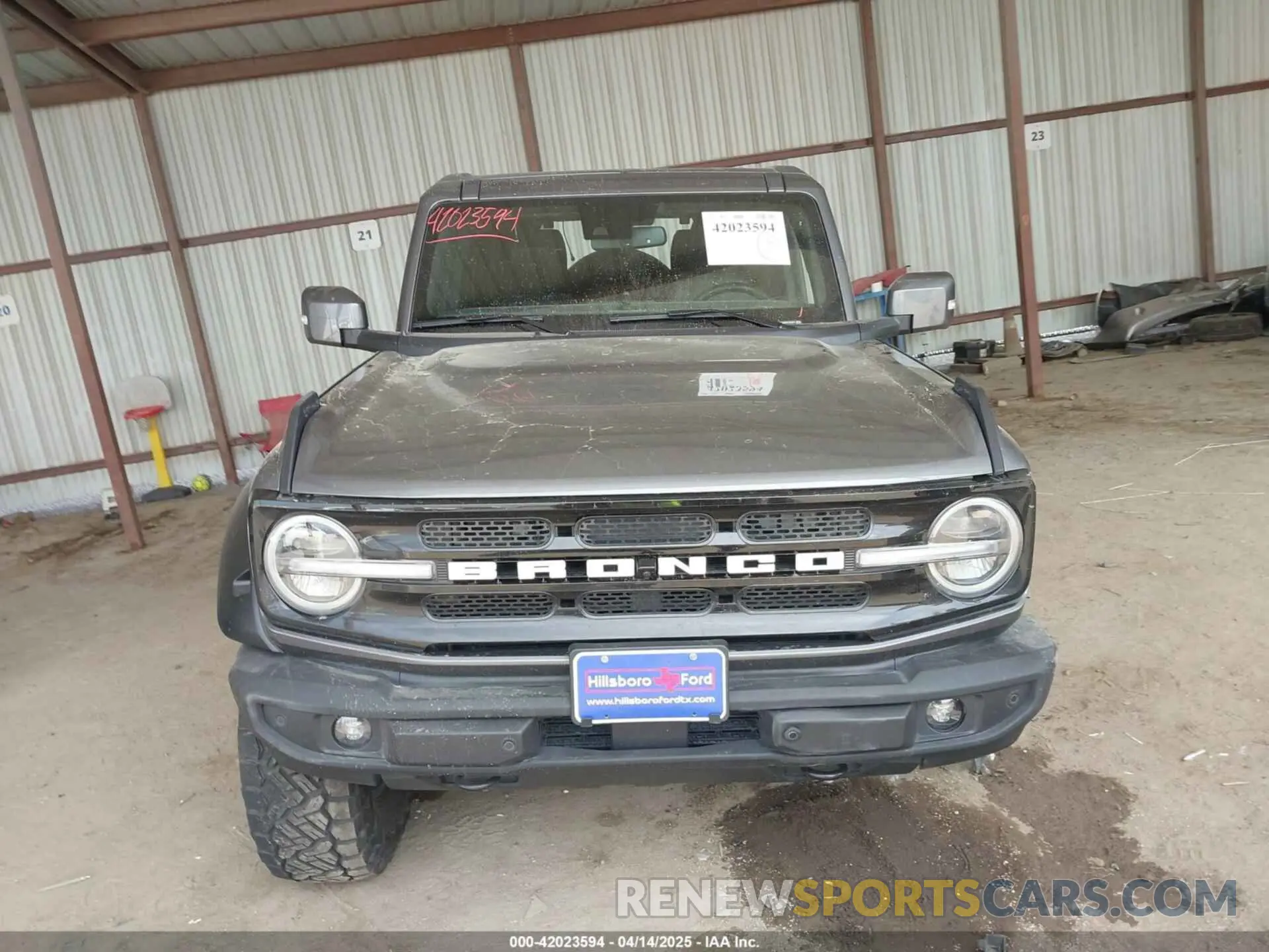 12 Photograph of a damaged car 1FMEE5DP8PLA91454 FORD BRONCO 2023