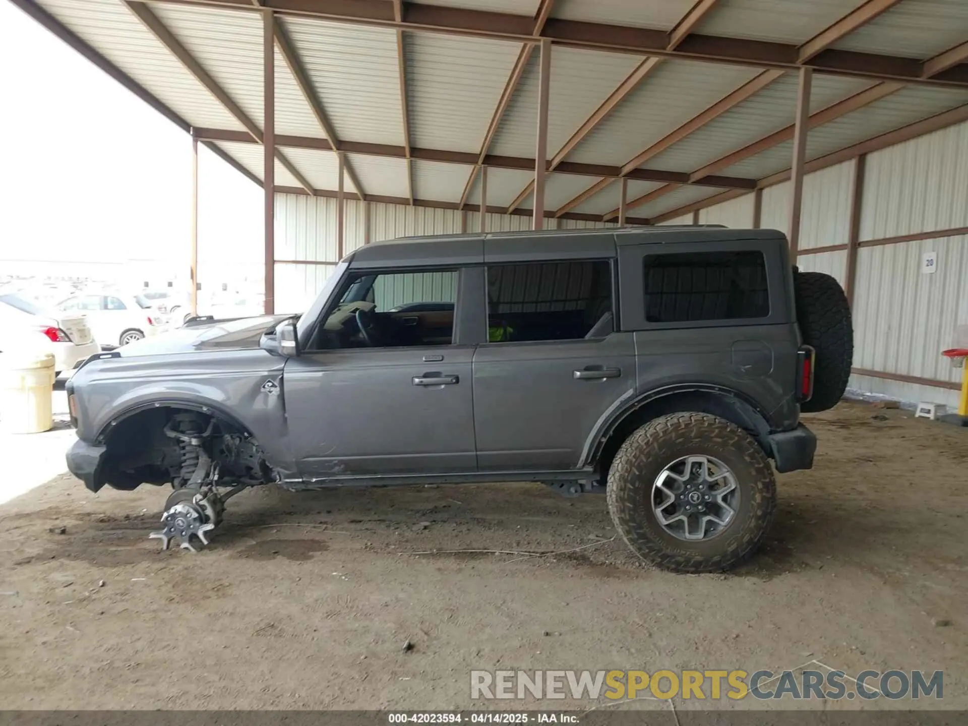 14 Photograph of a damaged car 1FMEE5DP8PLA91454 FORD BRONCO 2023