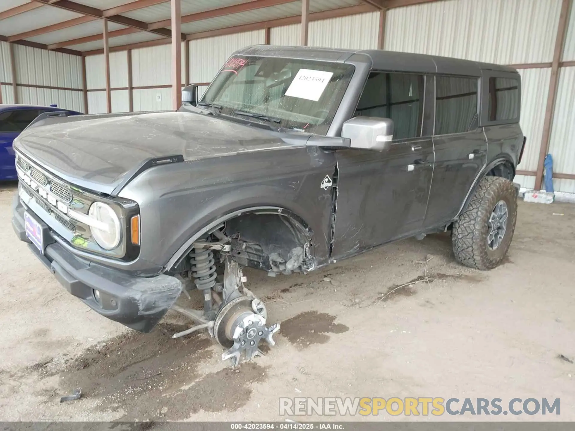 6 Photograph of a damaged car 1FMEE5DP8PLA91454 FORD BRONCO 2023