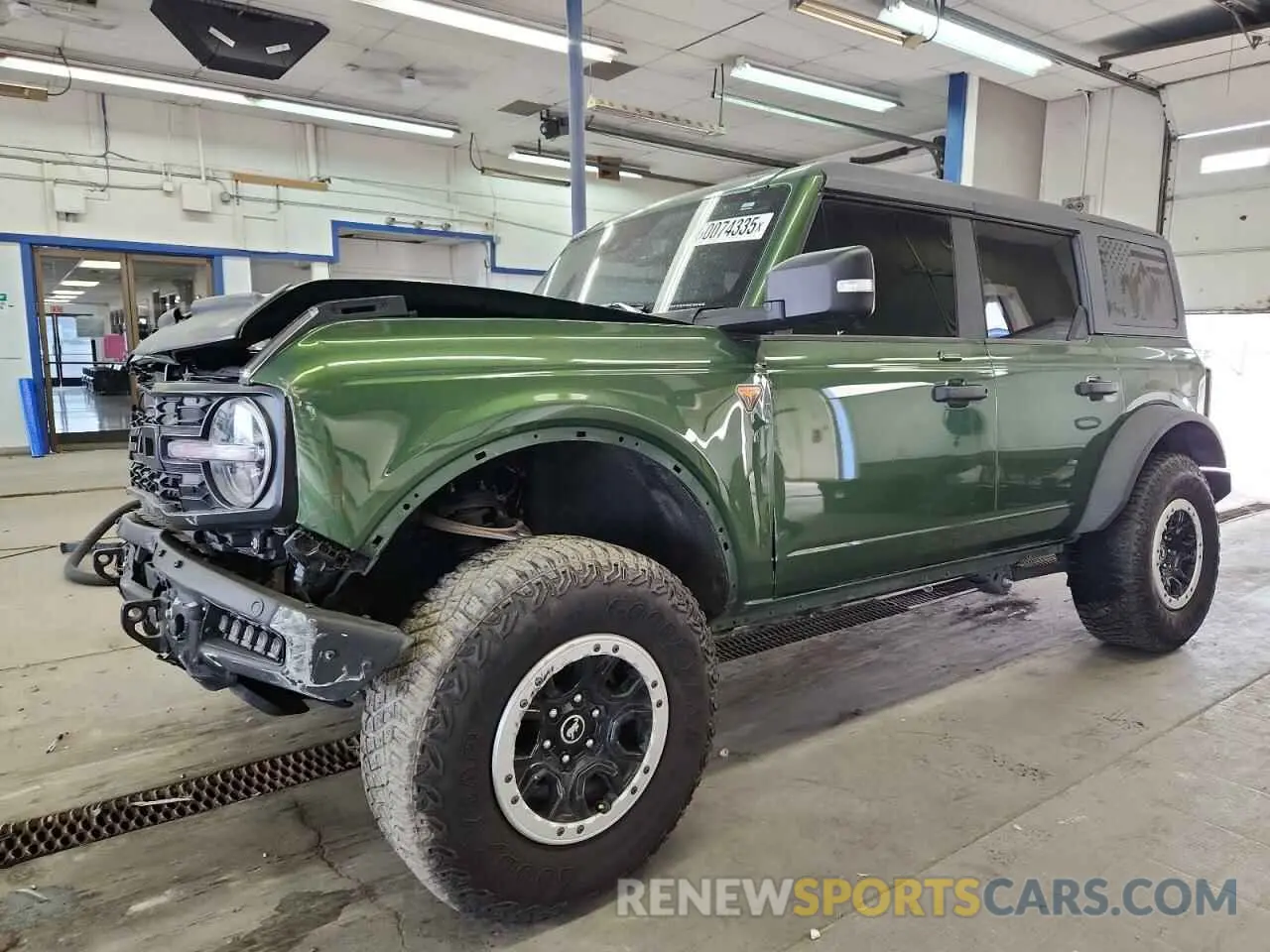 1 Фотография поврежденного автомобиля 1FMEE5DP9PLB54433 FORD BRONCO 2023