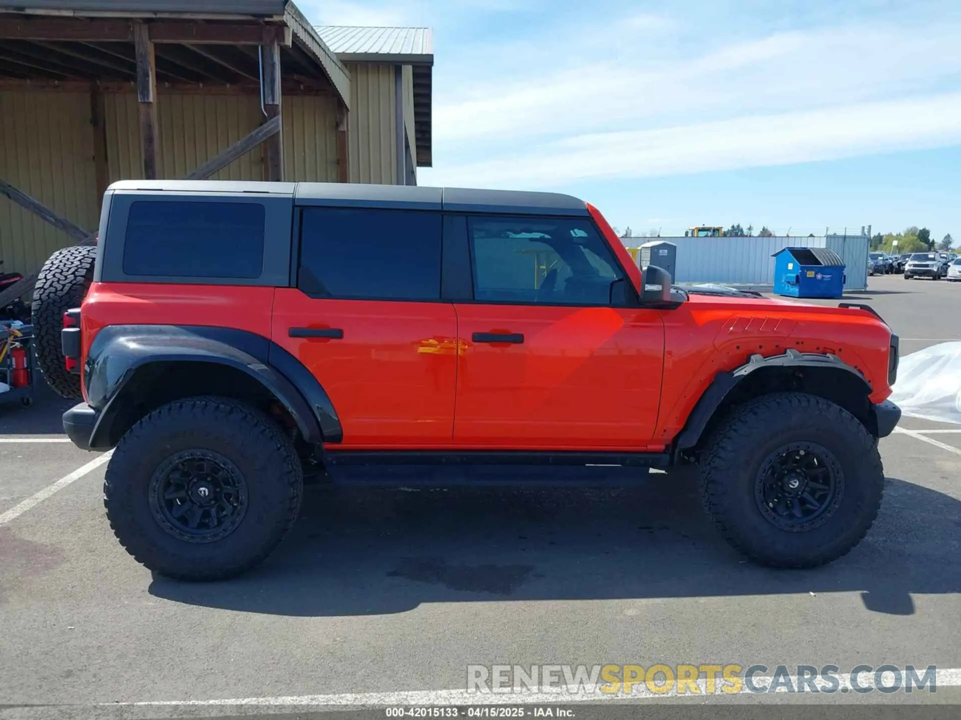 14 Photograph of a damaged car 1FMEE5JR5PLA93457 FORD BRONCO 2023
