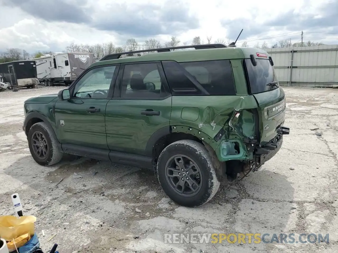 2 Фотография поврежденного автомобиля 3FMCR9B60PRD52719 FORD BRONCO 2023