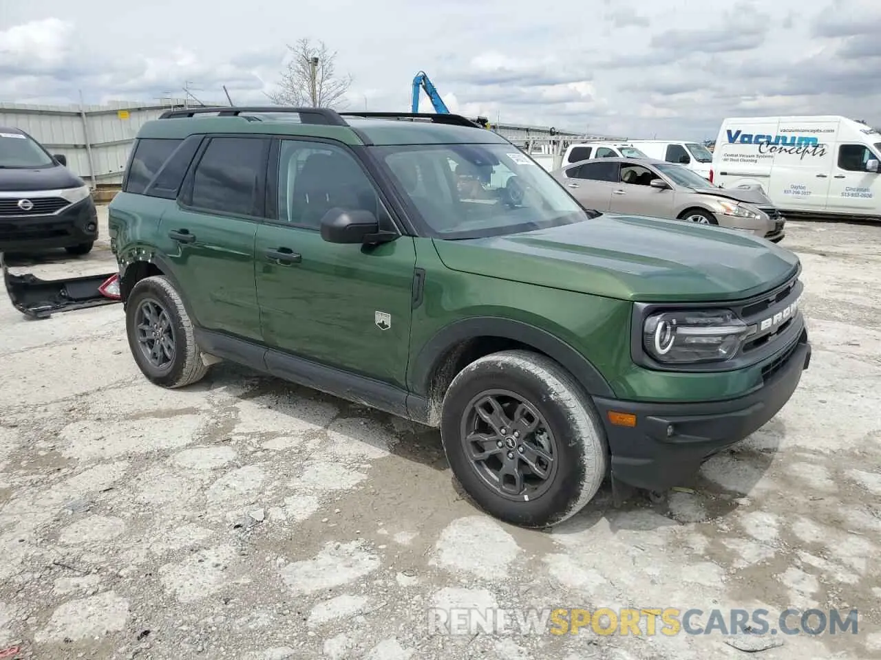 4 Фотография поврежденного автомобиля 3FMCR9B60PRD52719 FORD BRONCO 2023