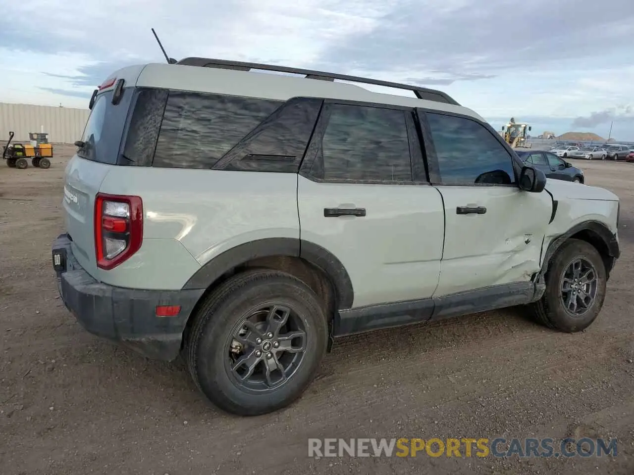 3 Фотография поврежденного автомобиля 3FMCR9B61PRD49618 FORD BRONCO 2023