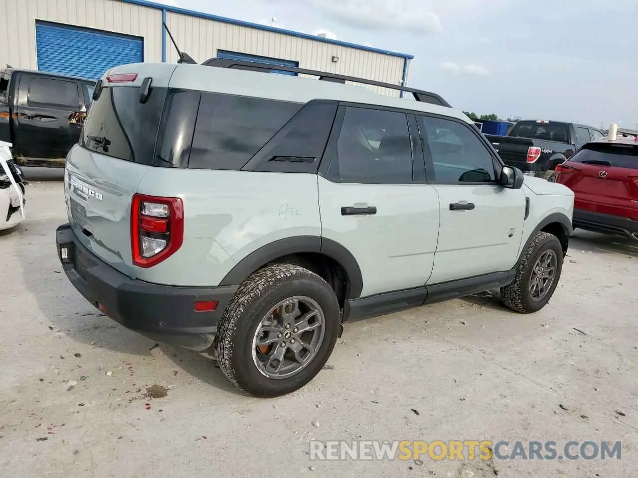 3 Photograph of a damaged car 3FMCR9B61PRE12152 FORD BRONCO 2023