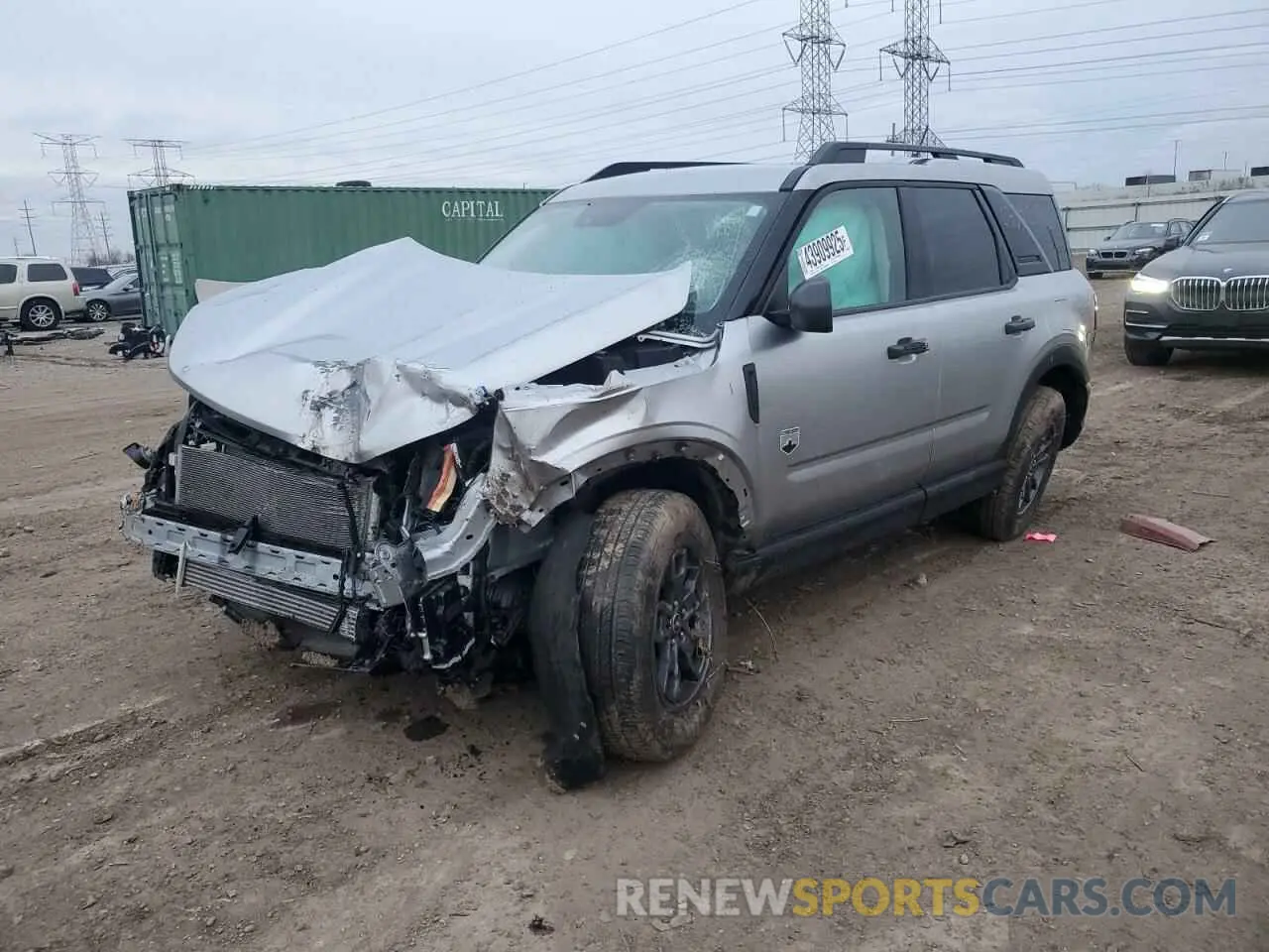 1 Photograph of a damaged car 3FMCR9B61PRE35589 FORD BRONCO 2023