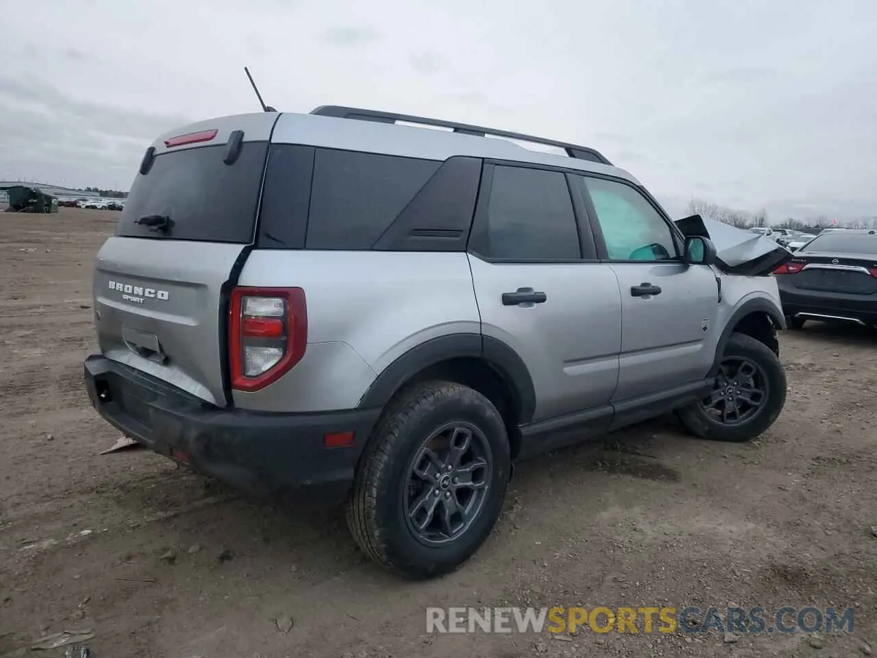 3 Photograph of a damaged car 3FMCR9B61PRE35589 FORD BRONCO 2023