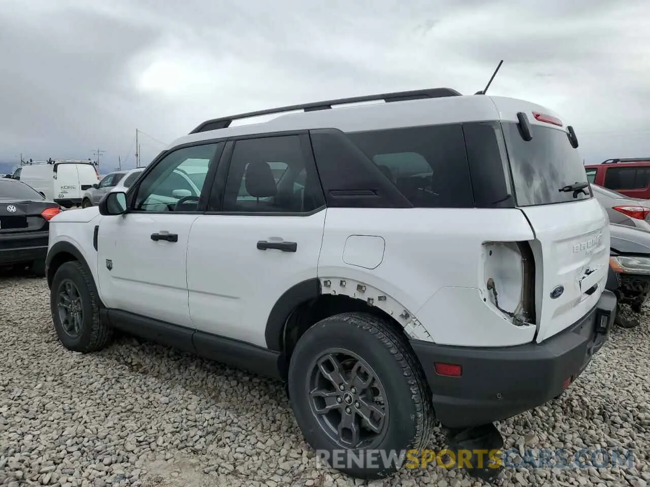 2 Фотография поврежденного автомобиля 3FMCR9B62PRD35355 FORD BRONCO 2023