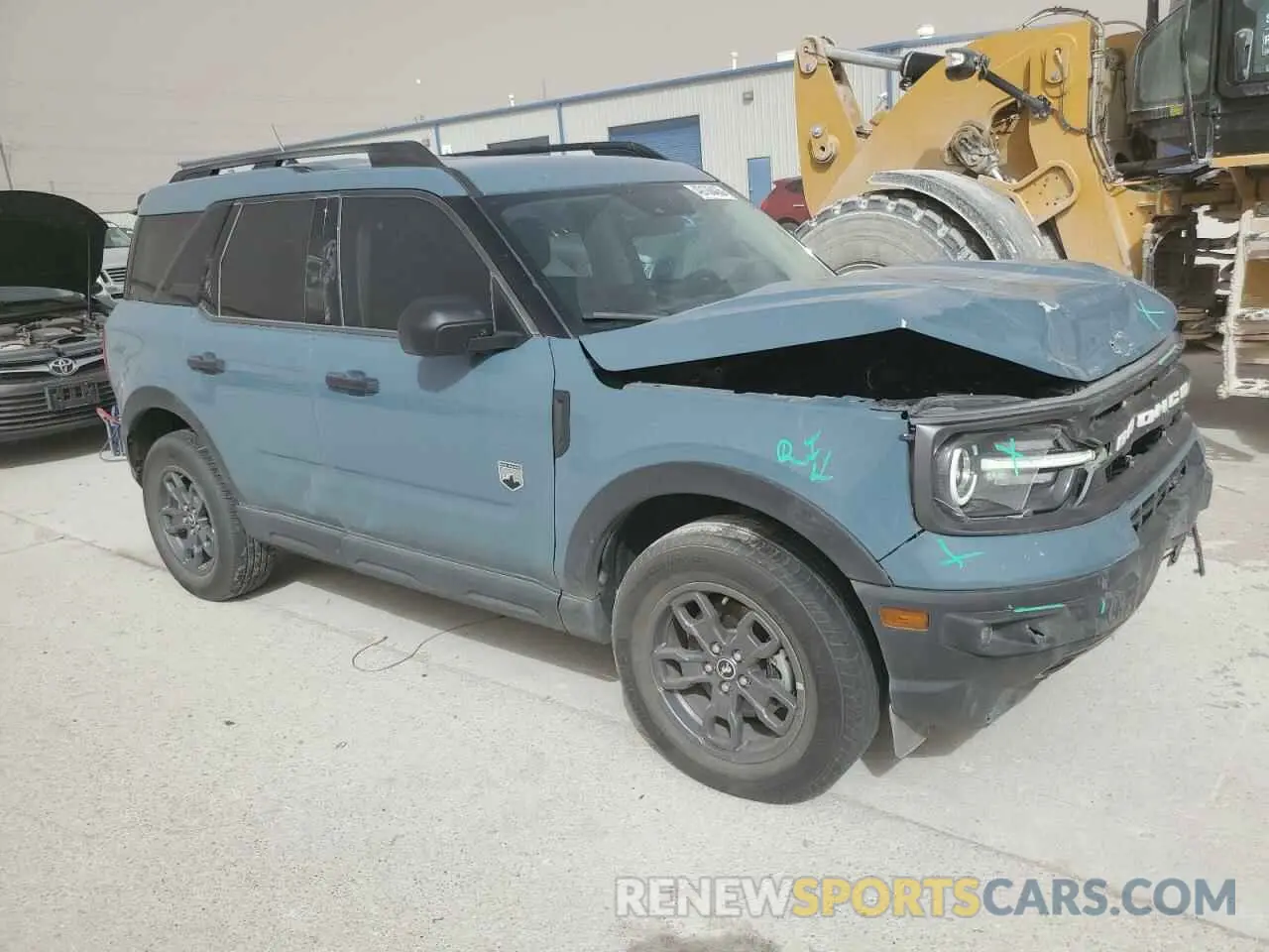 4 Photograph of a damaged car 3FMCR9B62PRE06456 FORD BRONCO 2023
