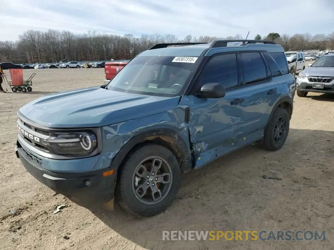 1 Фотография поврежденного автомобиля 3FMCR9B63PRE00522 FORD BRONCO 2023