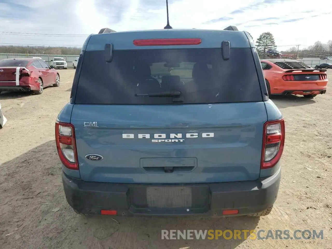 6 Фотография поврежденного автомобиля 3FMCR9B63PRE00522 FORD BRONCO 2023