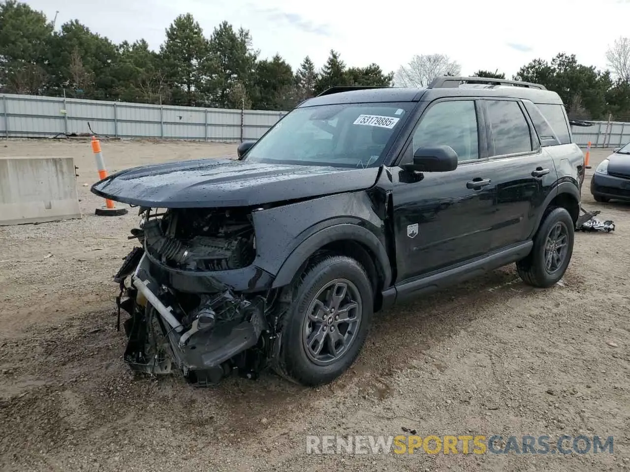 1 Photograph of a damaged car 3FMCR9B64PRD00235 FORD BRONCO 2023