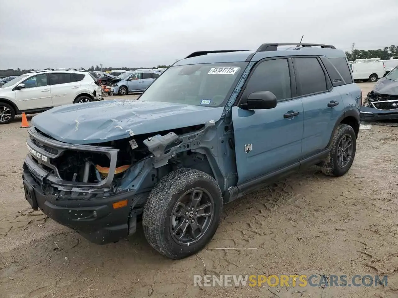1 Photograph of a damaged car 3FMCR9B64PRD34546 FORD BRONCO 2023