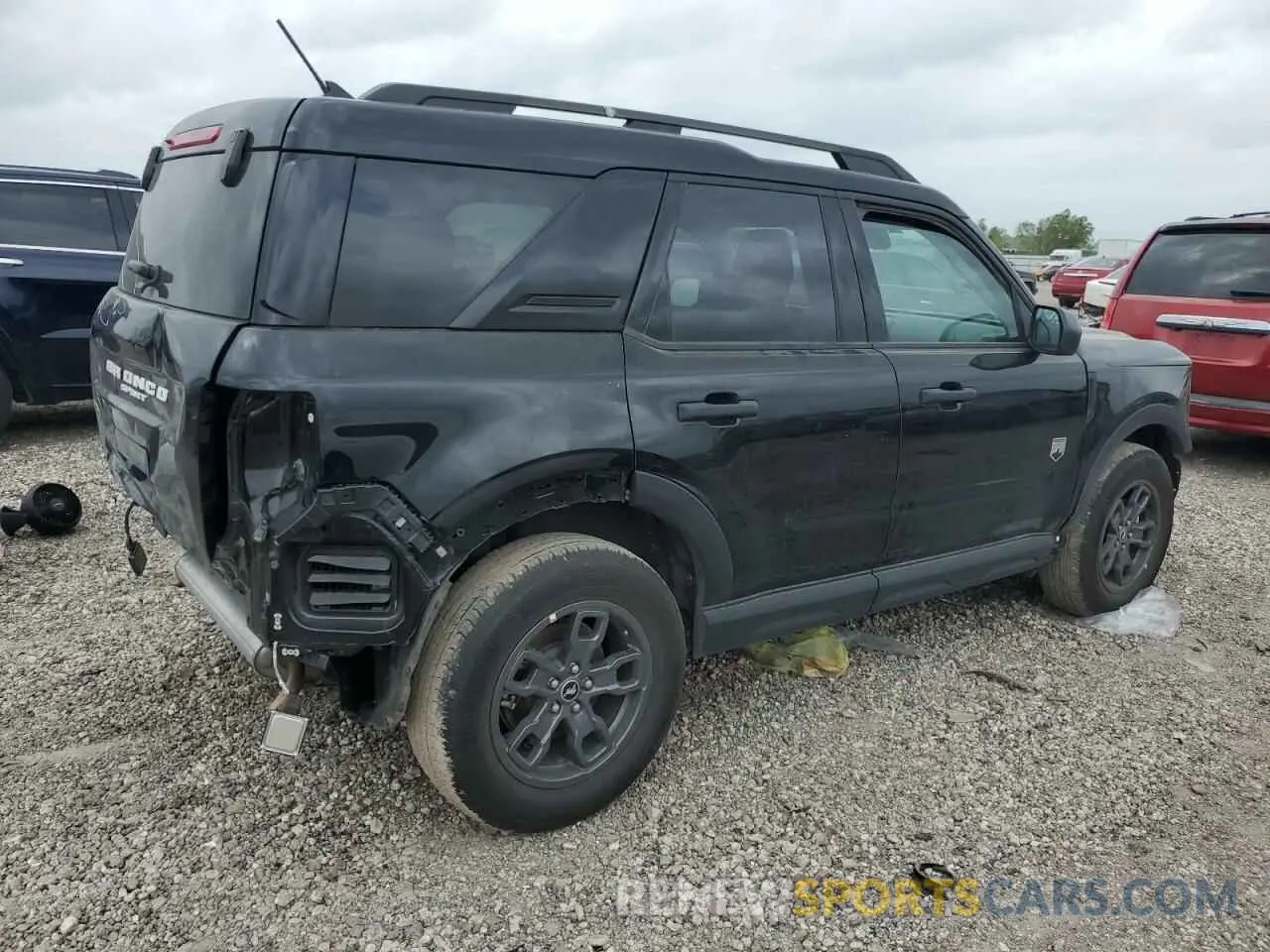 3 Фотография поврежденного автомобиля 3FMCR9B64PRE17829 FORD BRONCO 2023