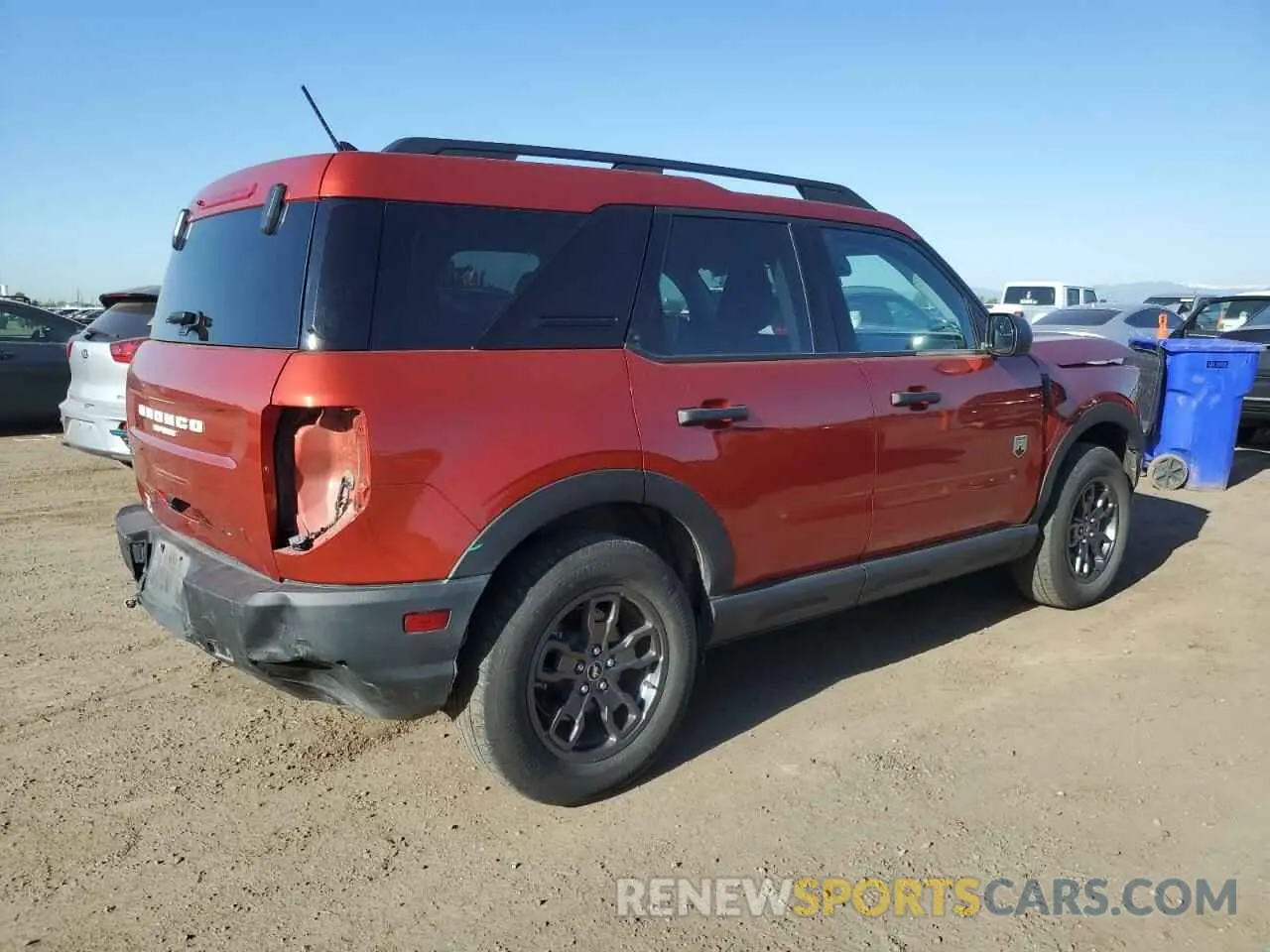 3 Photograph of a damaged car 3FMCR9B65PRD50187 FORD BRONCO 2023