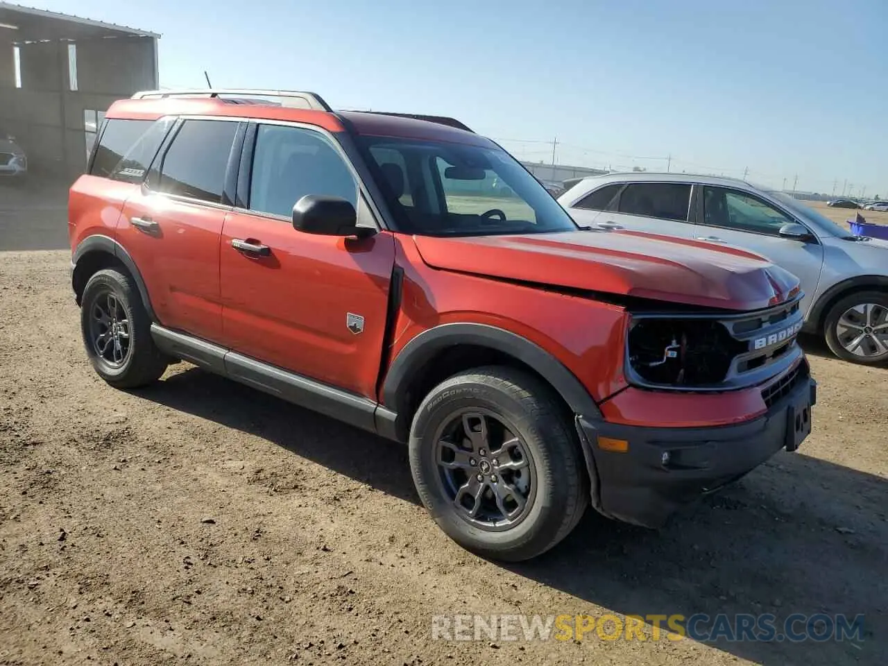 4 Photograph of a damaged car 3FMCR9B65PRD50187 FORD BRONCO 2023
