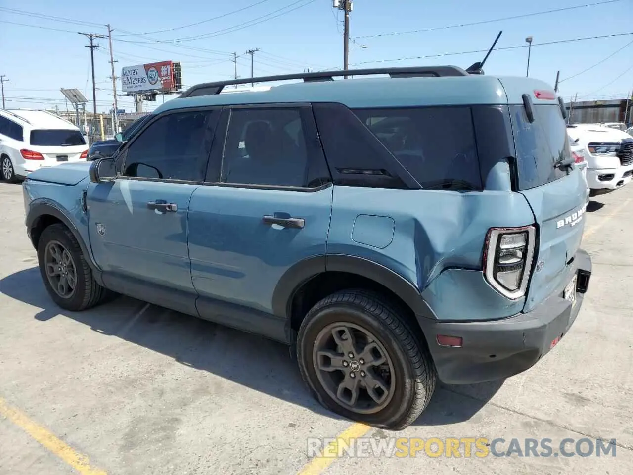 2 Photograph of a damaged car 3FMCR9B65PRD95422 FORD BRONCO 2023