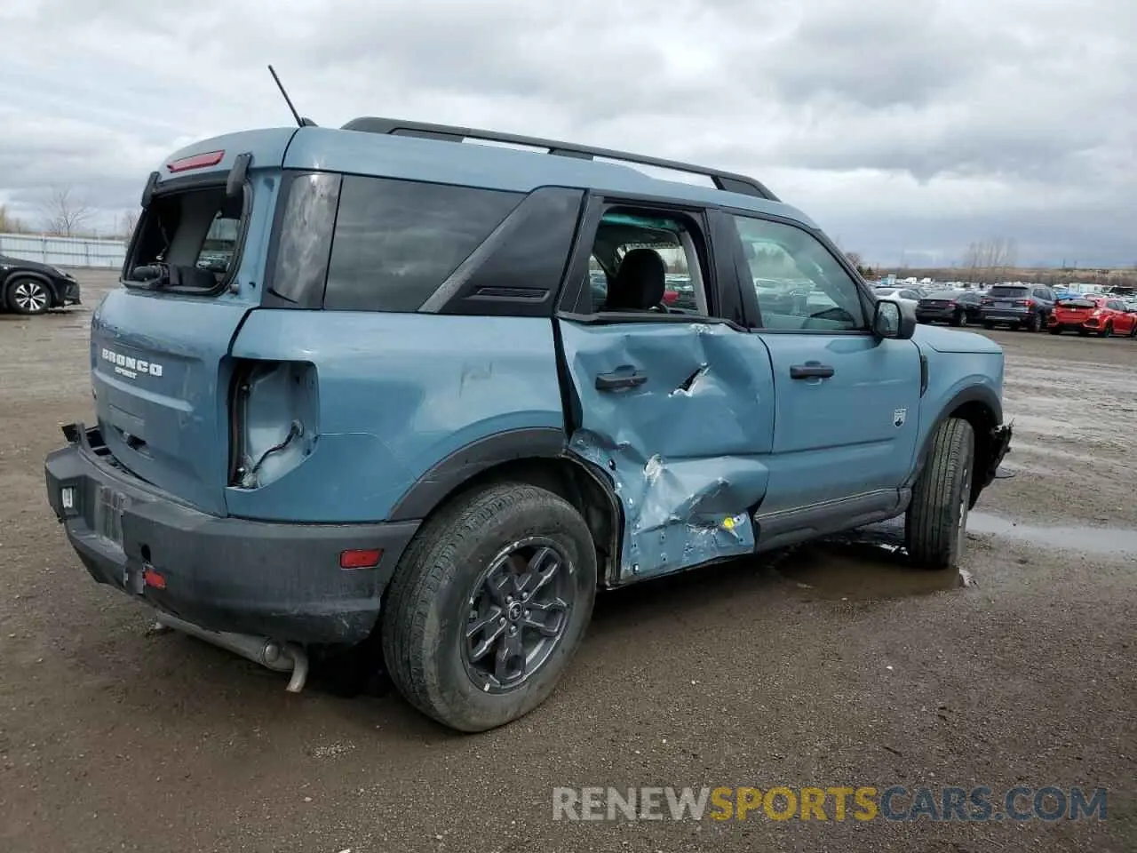 3 Photograph of a damaged car 3FMCR9B65PRE12915 FORD BRONCO 2023