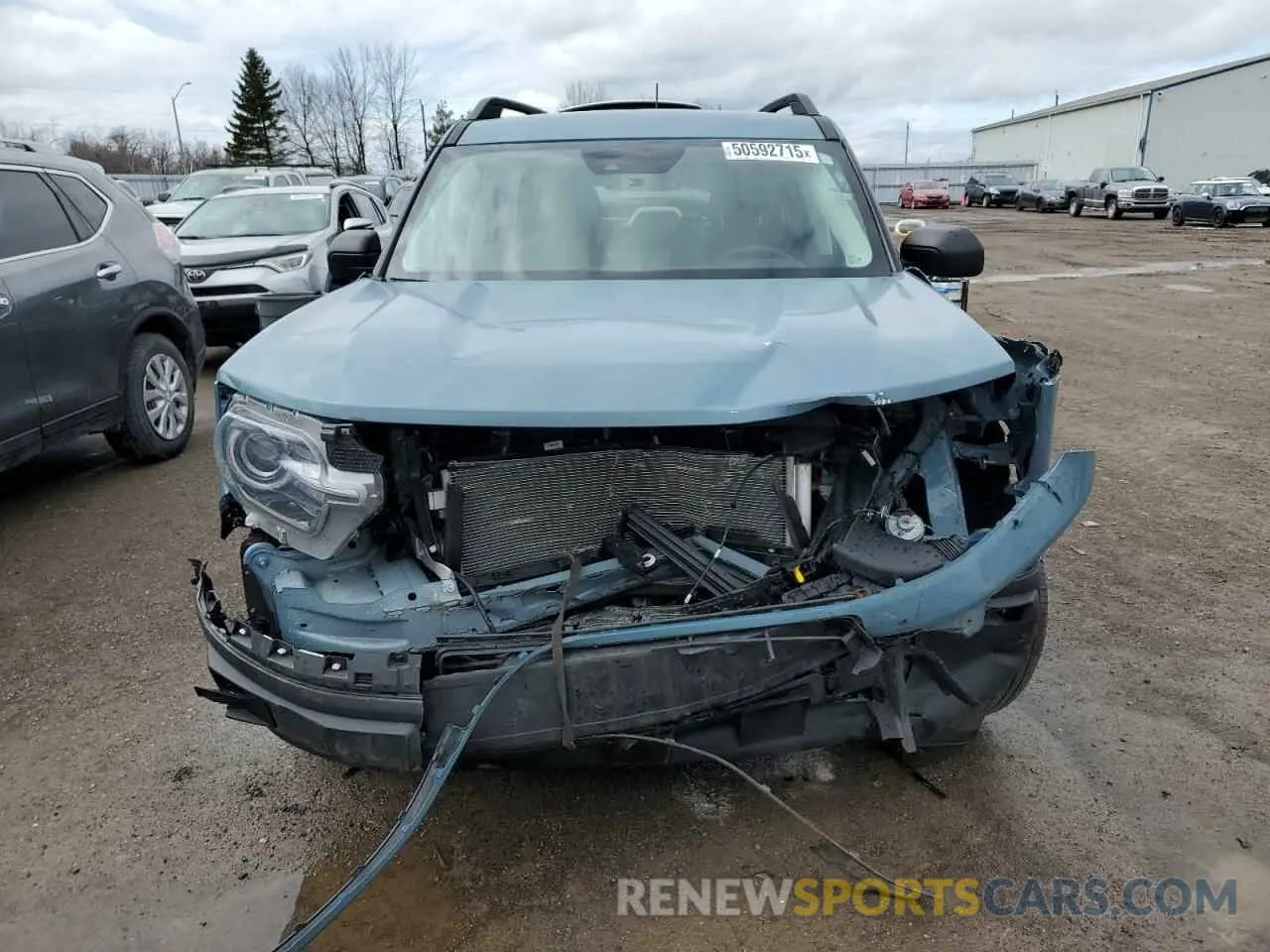 5 Photograph of a damaged car 3FMCR9B65PRE12915 FORD BRONCO 2023