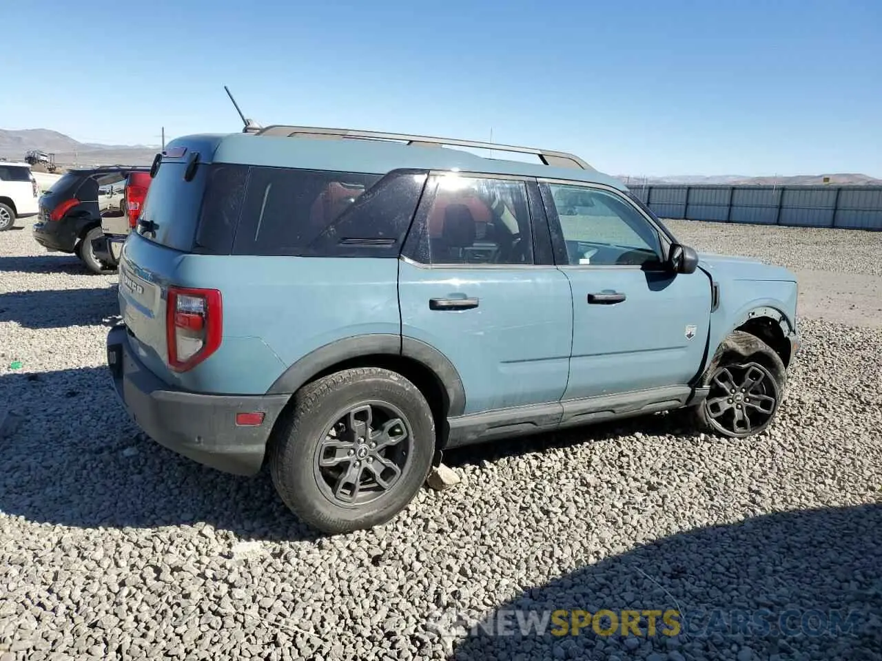 3 Фотография поврежденного автомобиля 3FMCR9B67PRD42124 FORD BRONCO 2023