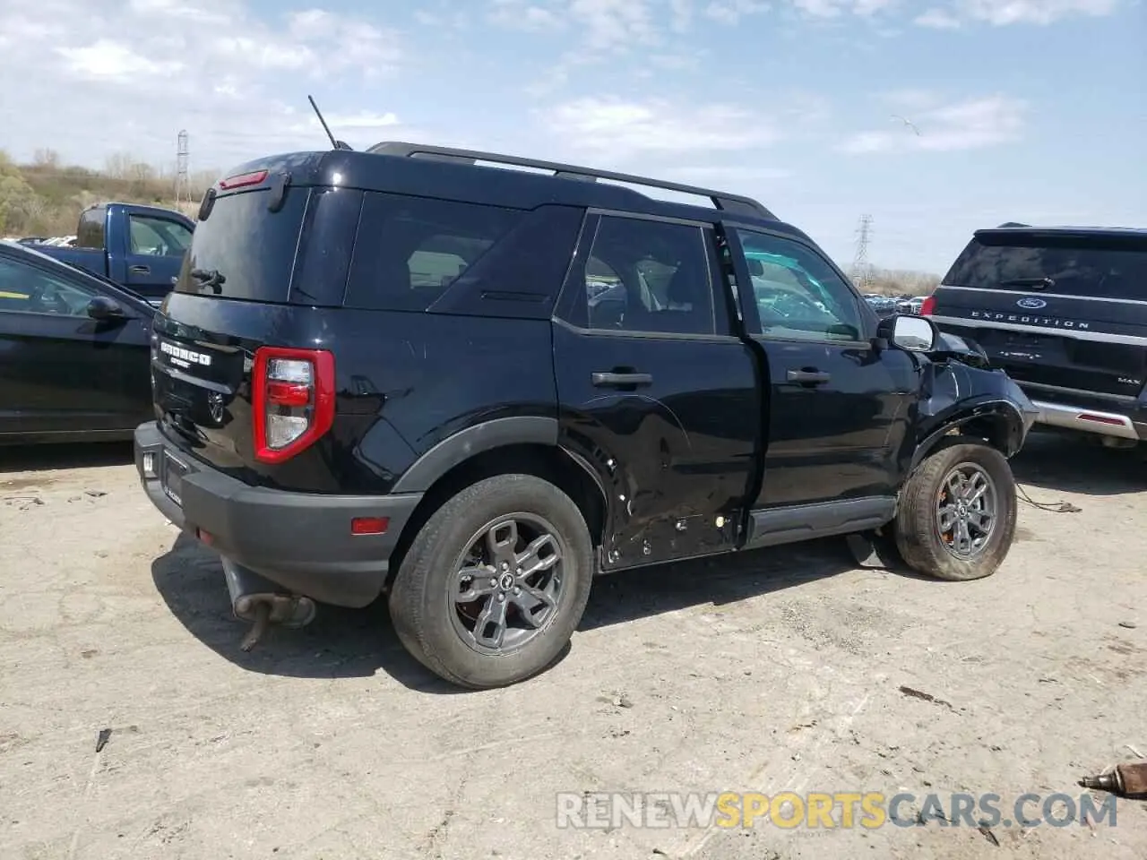 3 Photograph of a damaged car 3FMCR9B68PRE08518 FORD BRONCO 2023