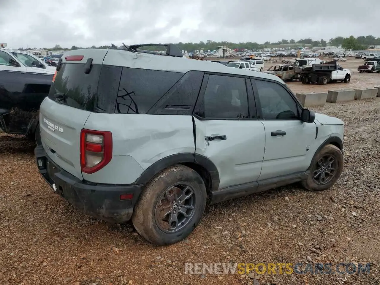 3 Photograph of a damaged car 3FMCR9B68PRE24847 FORD BRONCO 2023