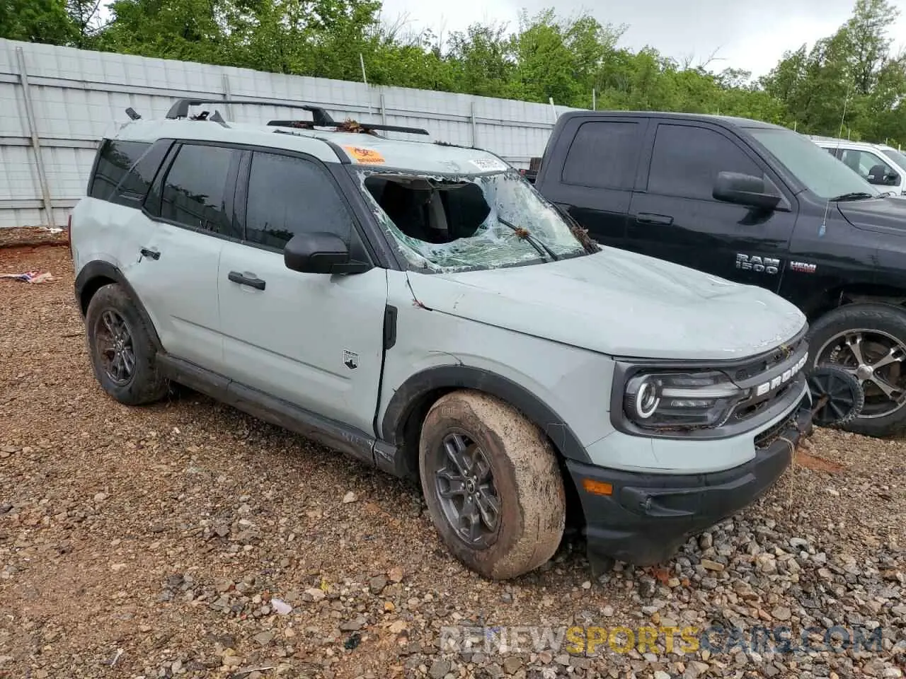 4 Photograph of a damaged car 3FMCR9B68PRE24847 FORD BRONCO 2023