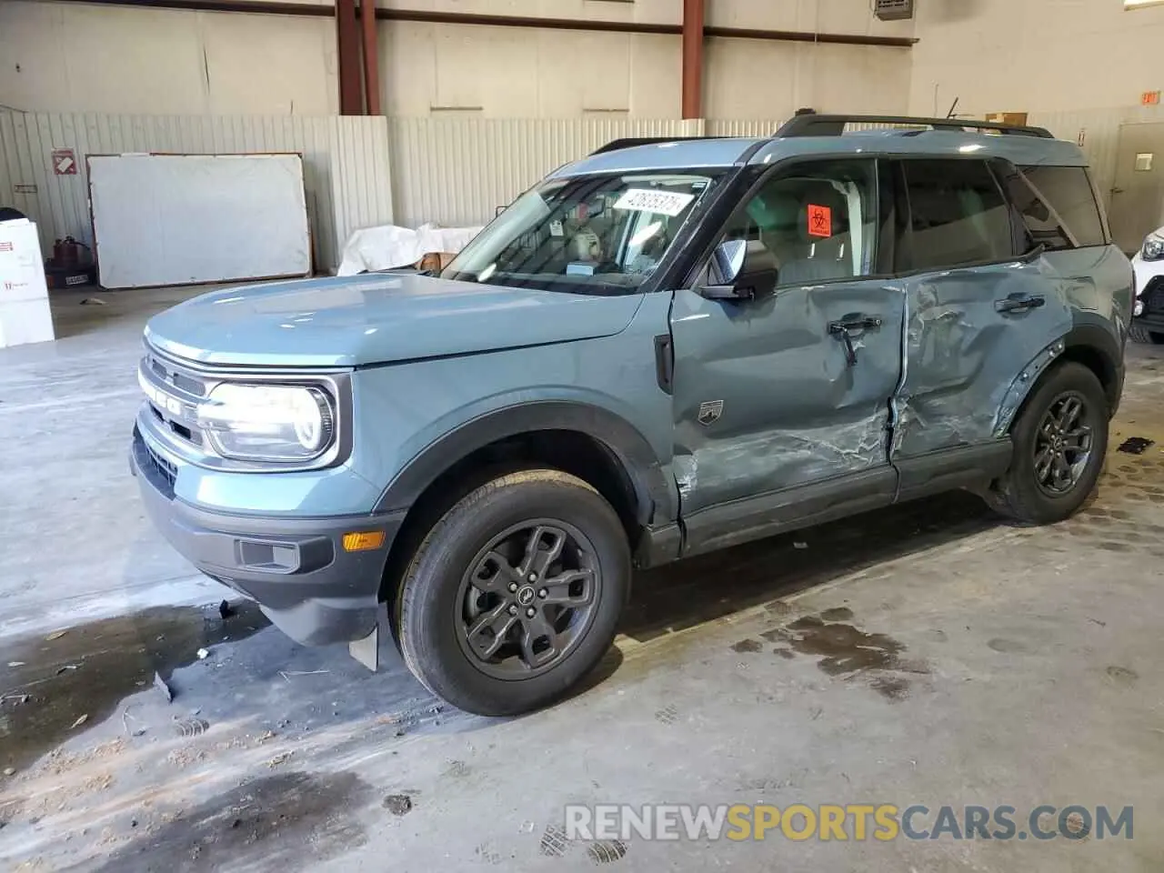 1 Photograph of a damaged car 3FMCR9B69PRD97321 FORD BRONCO 2023