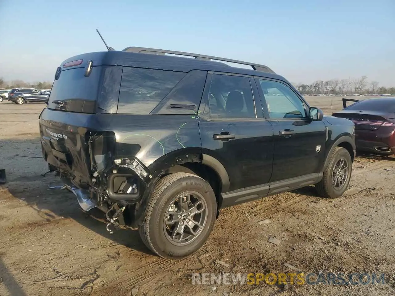 3 Фотография поврежденного автомобиля 3FMCR9B69PRE01240 FORD BRONCO 2023