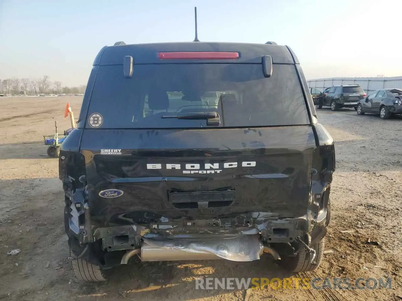 6 Фотография поврежденного автомобиля 3FMCR9B69PRE01240 FORD BRONCO 2023