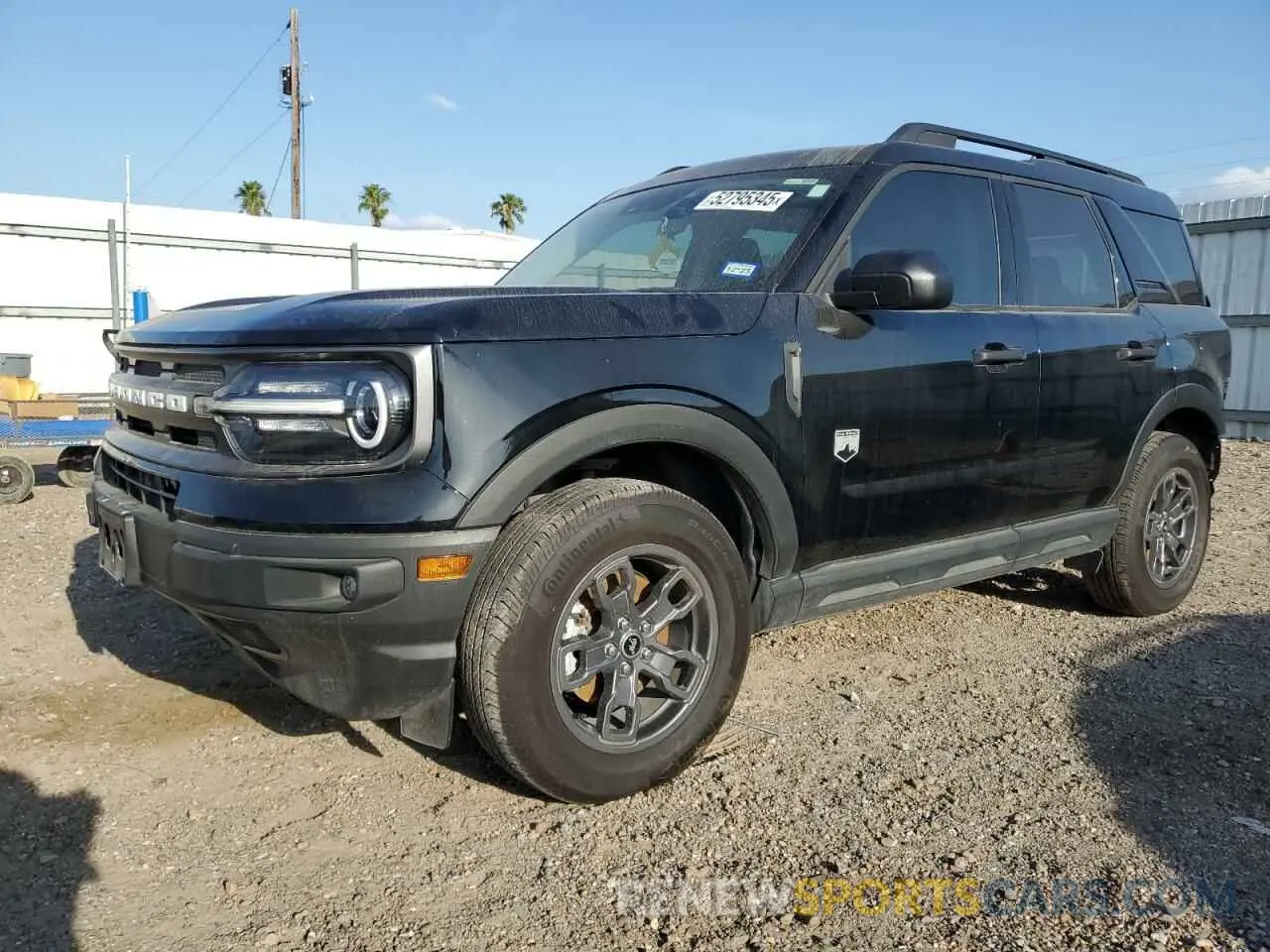 1 Фотография поврежденного автомобиля 3FMCR9B69PRE28356 FORD BRONCO 2023