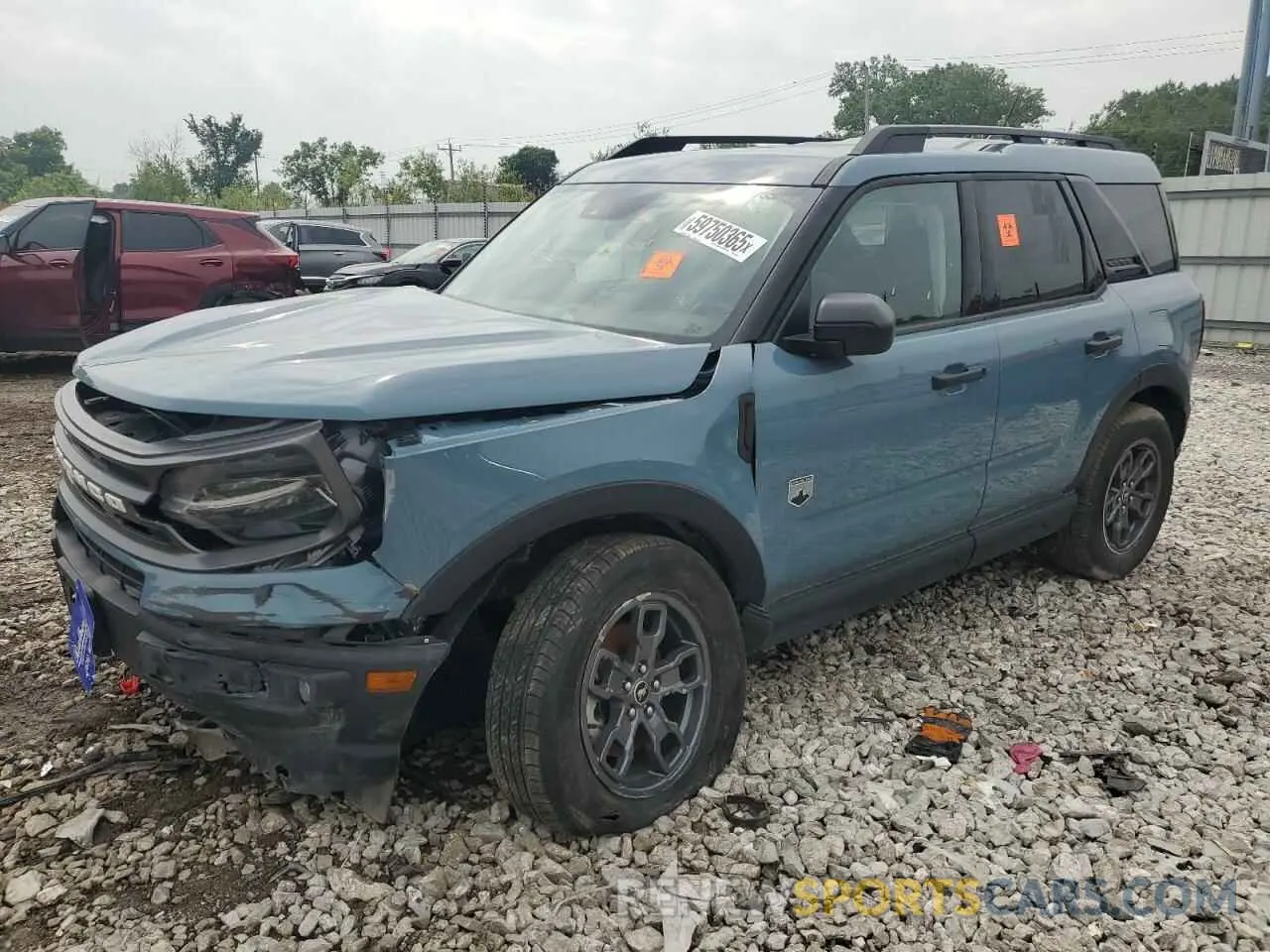 1 Photograph of a damaged car 3FMCR9B6XPRD35278 FORD BRONCO 2023
