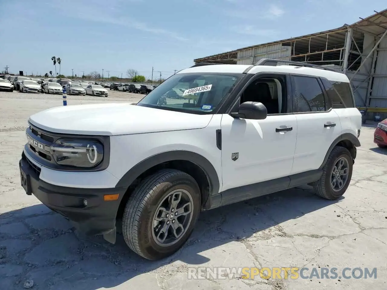 1 Фотография поврежденного автомобиля 3FMCR9B6XPRE08892 FORD BRONCO 2023