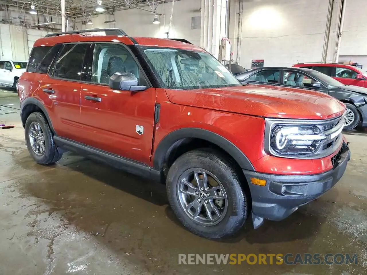 4 Фотография поврежденного автомобиля 3FMCR9B6XPRE11050 FORD BRONCO 2023