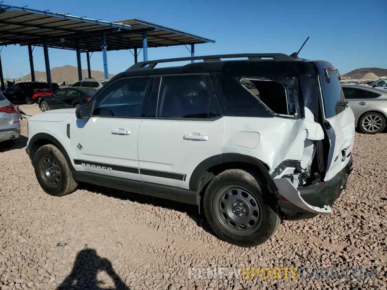 2 Фотография поврежденного автомобиля 3FMCR9C62PRE16595 FORD BRONCO 2023