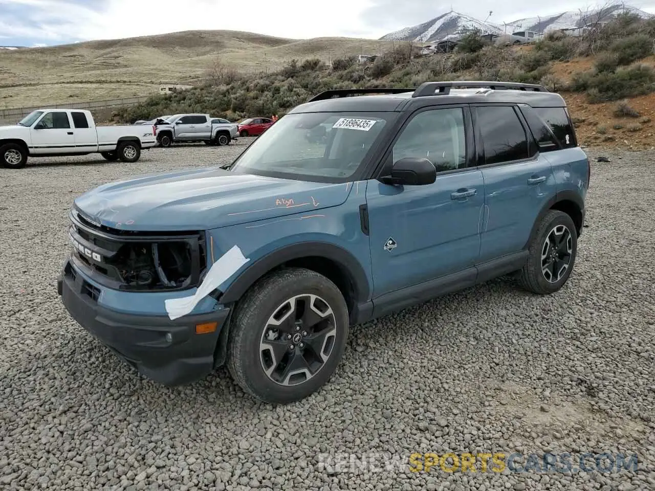 1 Фотография поврежденного автомобиля 3FMCR9C64PRD22251 FORD BRONCO 2023