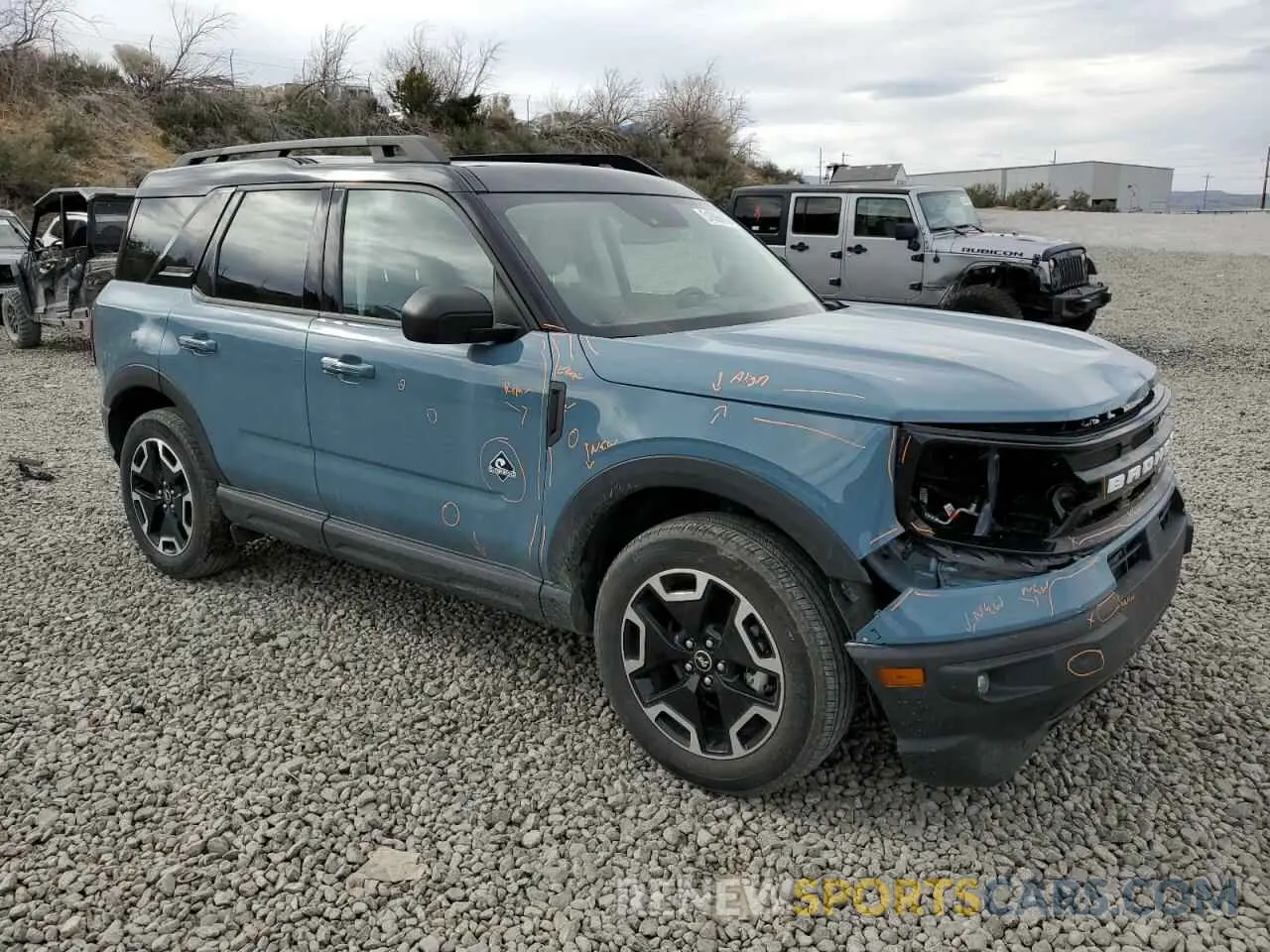4 Фотография поврежденного автомобиля 3FMCR9C64PRD22251 FORD BRONCO 2023