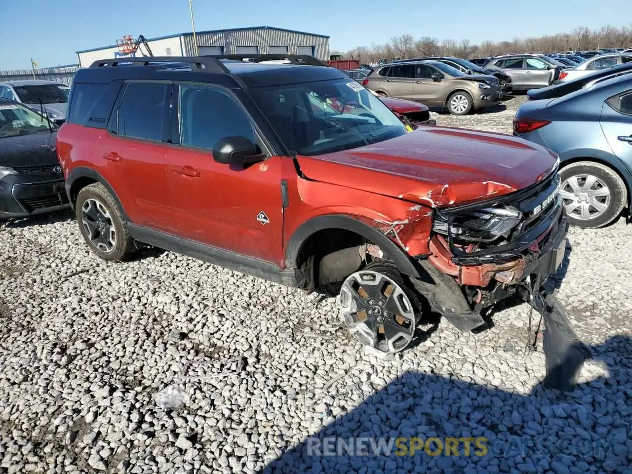 4 Photograph of a damaged car 3FMCR9C6XPRE35525 FORD BRONCO 2023