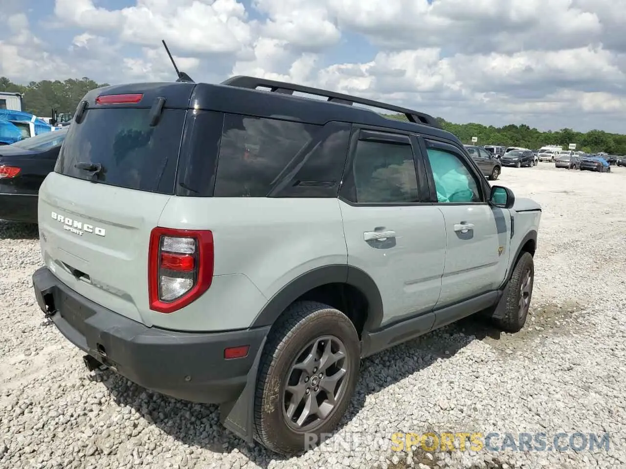 3 Фотография поврежденного автомобиля 3FMCR9D97PRE04144 FORD BRONCO 2023