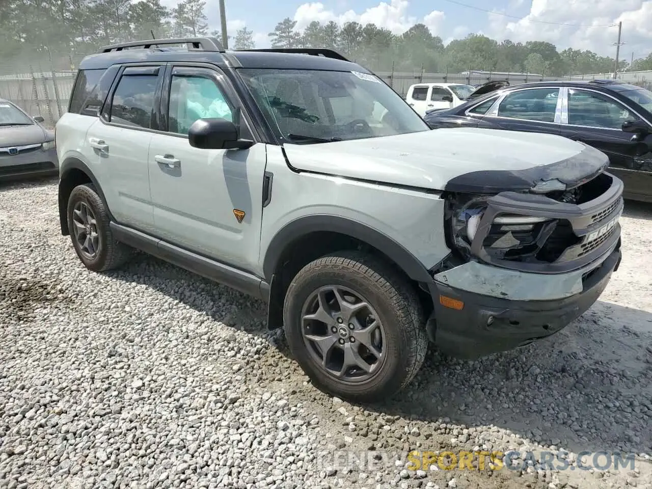 4 Фотография поврежденного автомобиля 3FMCR9D97PRE04144 FORD BRONCO 2023