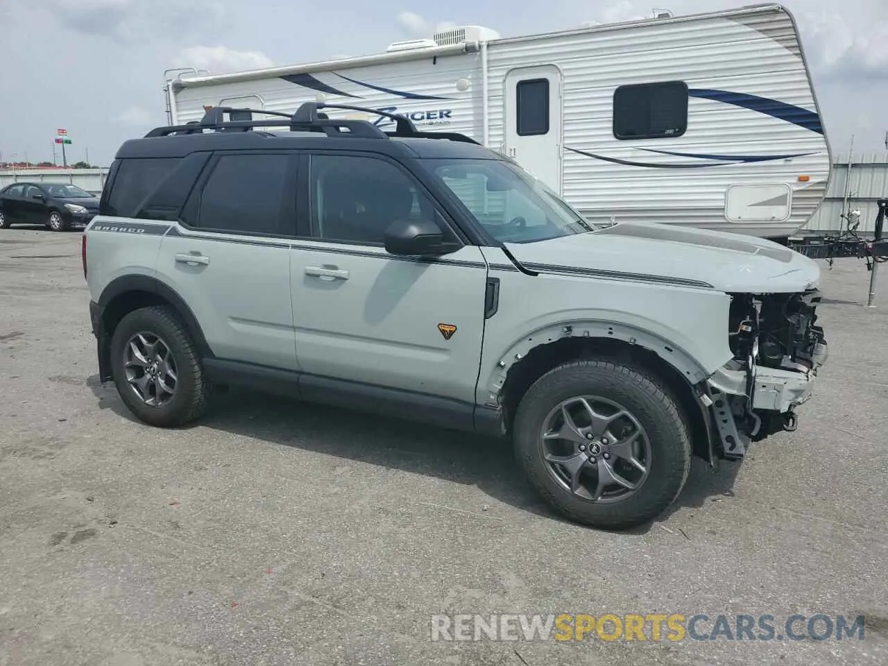 4 Фотография поврежденного автомобиля 3FMCR9D98PRE26377 FORD BRONCO 2023