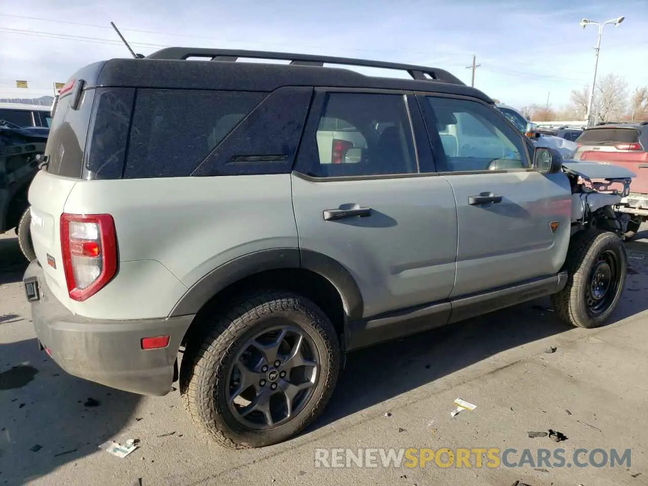 3 Photograph of a damaged car 3FMCR9D98PRE34446 FORD BRONCO 2023
