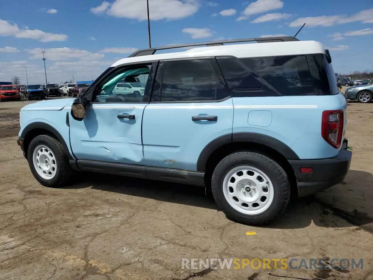 2 Photograph of a damaged car 3FMCR9G60PRE03466 FORD BRONCO 2023