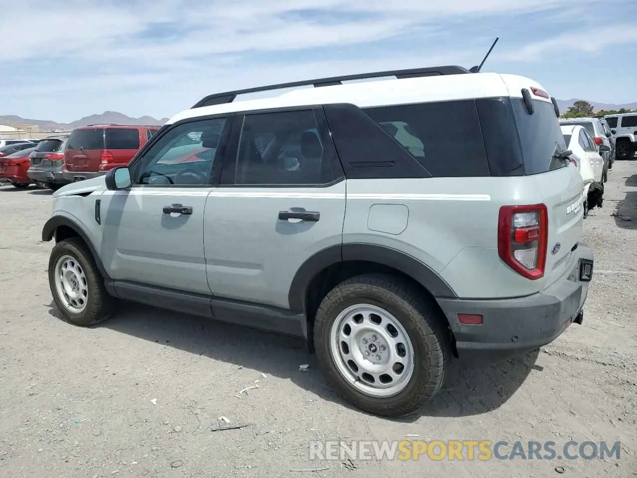2 Photograph of a damaged car 3FMCR9G68PRE06969 FORD BRONCO 2023
