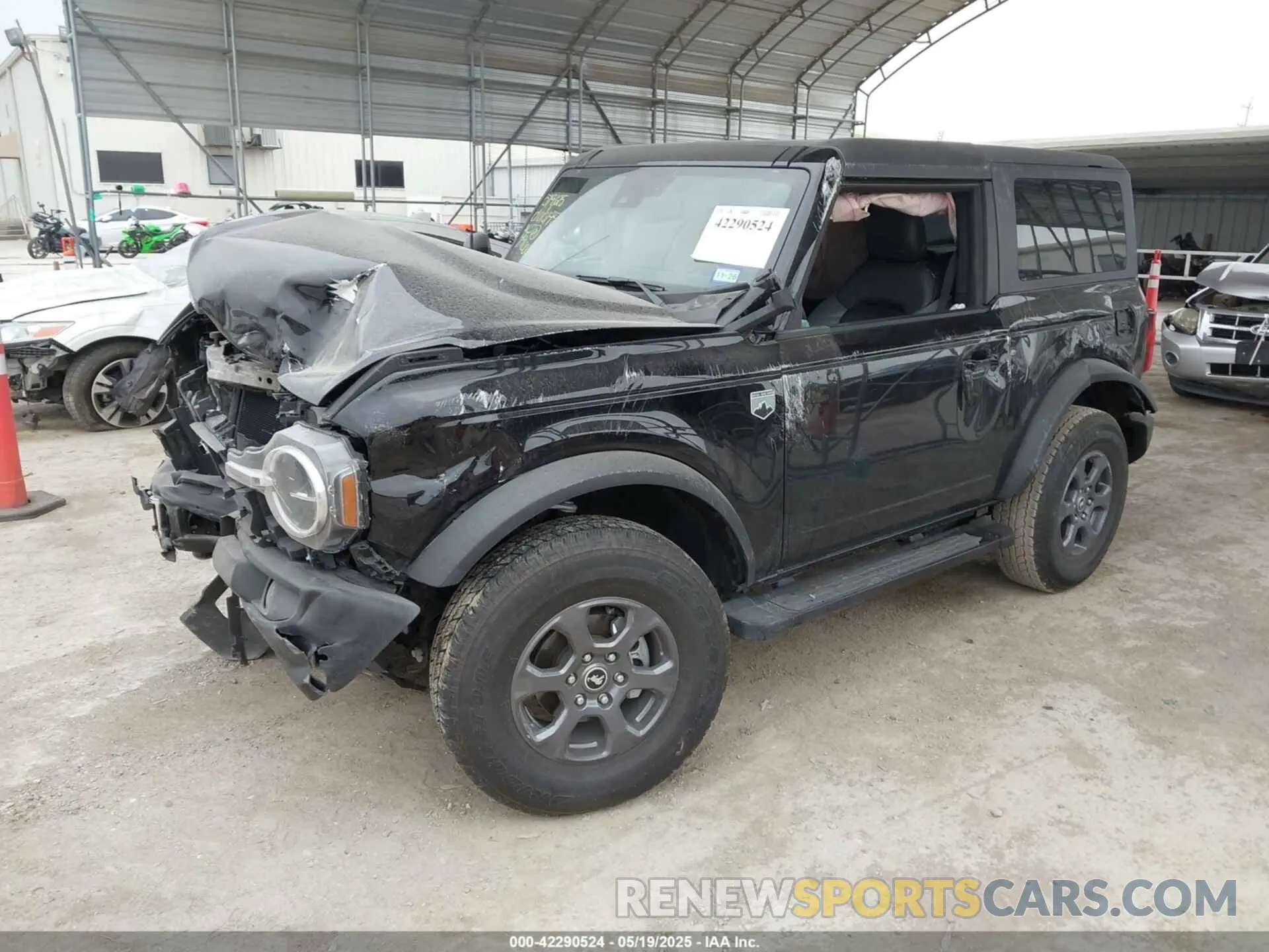 2 Photograph of a damaged car 1FMDE7AH4RLA91006 FORD BRONCO 2024