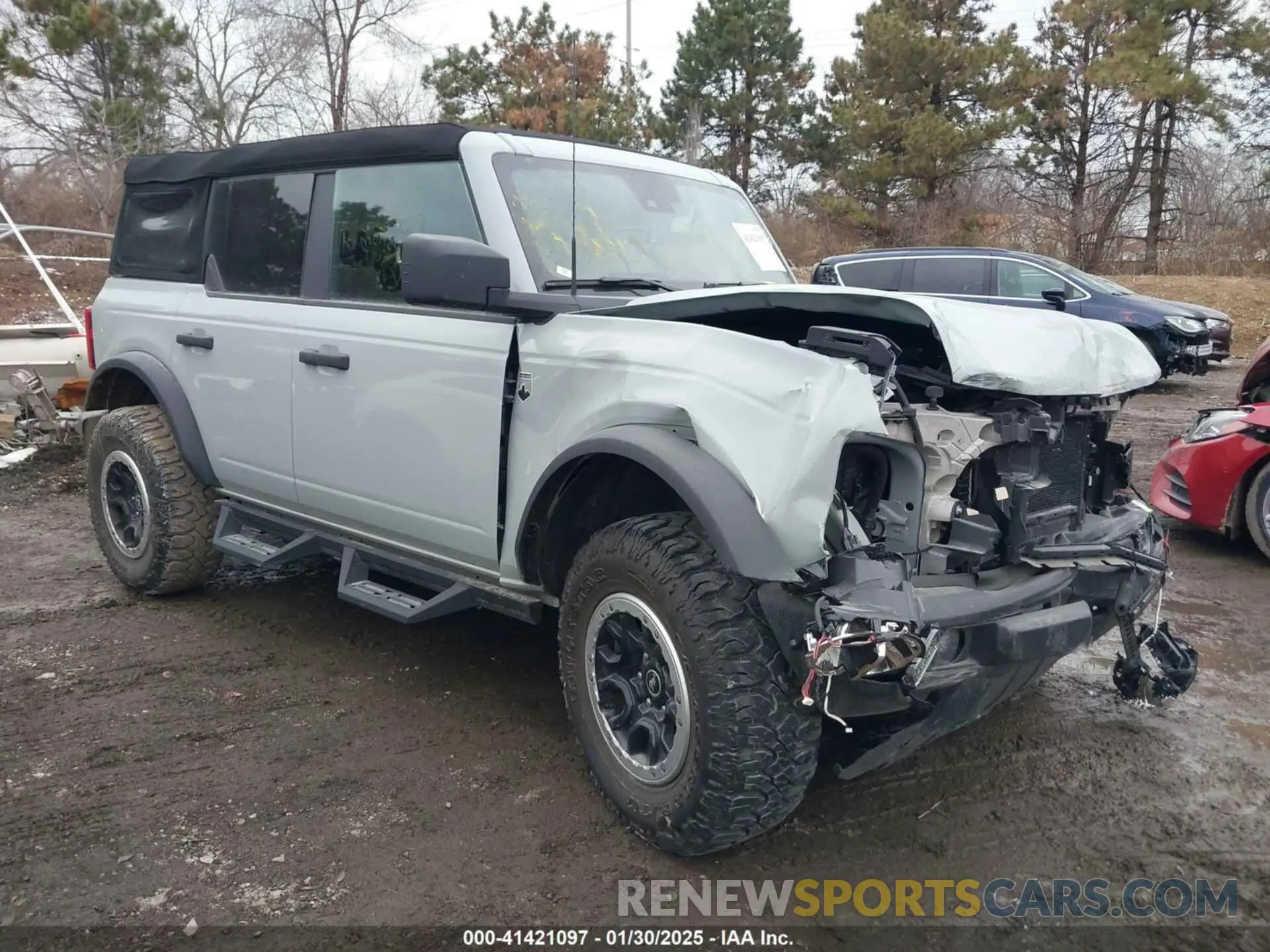 1 Photograph of a damaged car 1FMDE7BH1RLA98283 FORD BRONCO 2024