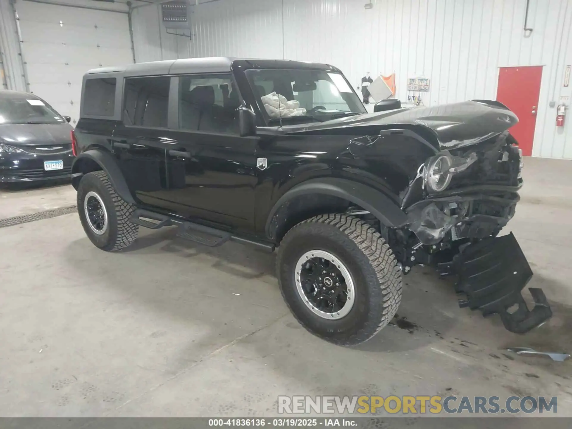 1 Photograph of a damaged car 1FMDE7BH2RLA67771 FORD BRONCO 2024