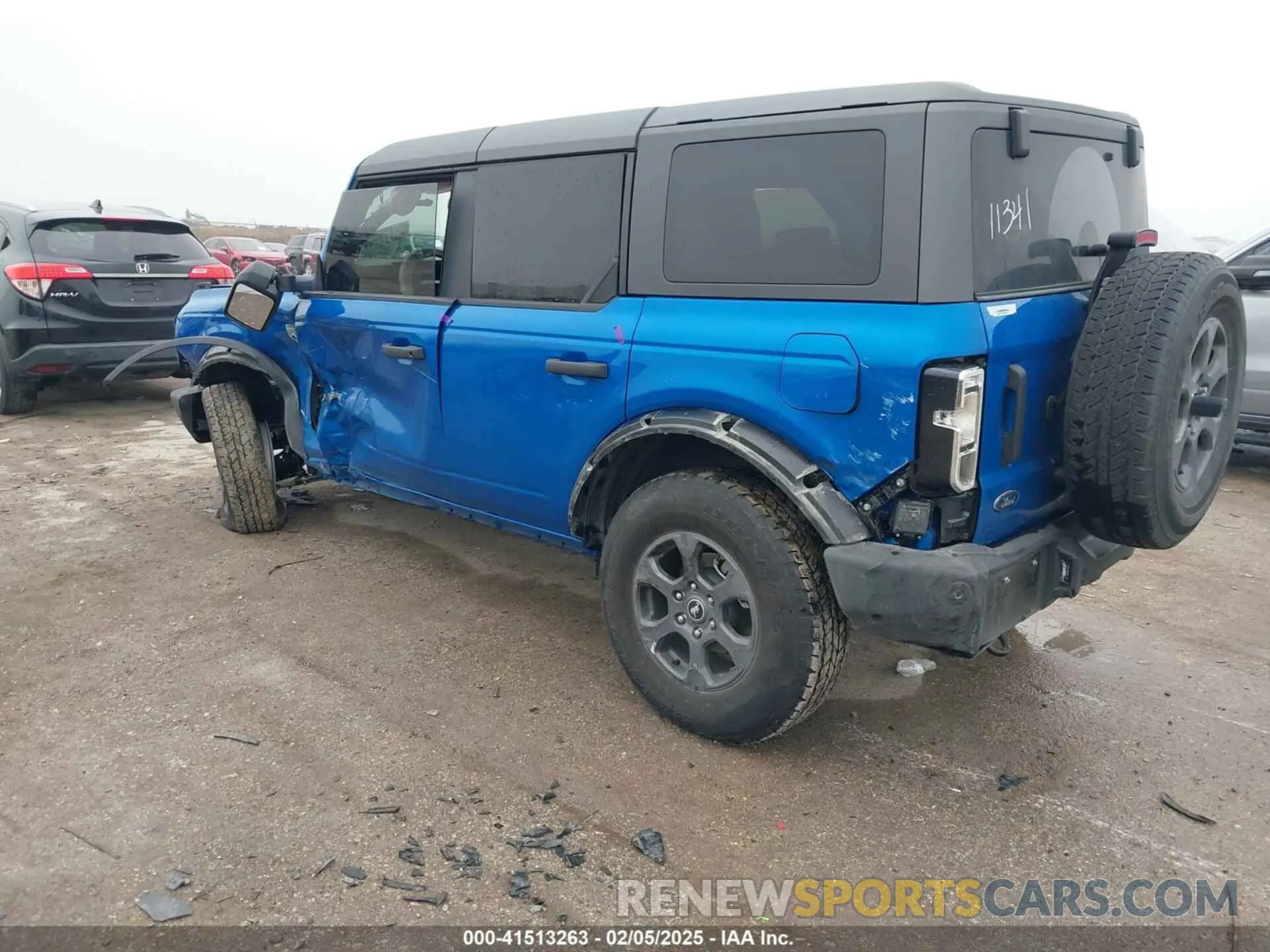 3 Photograph of a damaged car 1FMDE7BH4RLA70901 FORD BRONCO 2024